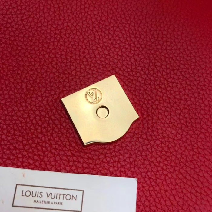 Сумка Louis Vuitton Vaugirard M44548 Monogram Coated Canvas Coquelicot Red "Brown" фото № 7