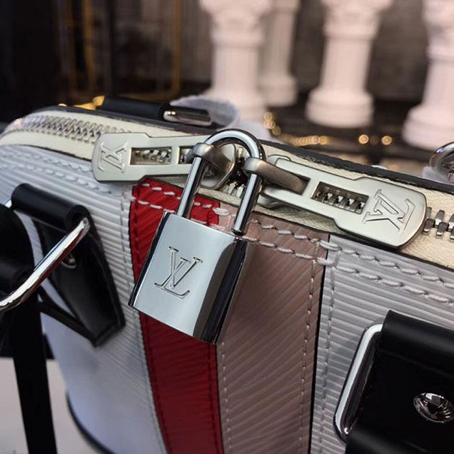 Сумка Louis Vuitton Alma BB Handbag M51963 Epi Leather 2018 "White" фото № 7