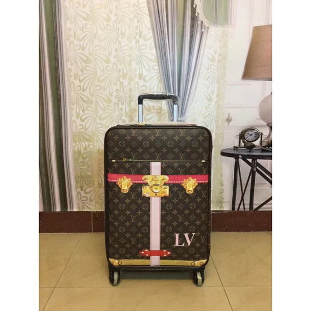 Чемодан Louis Vuitton Summer Trunks Monogram Canvas Pegase Legere Business Luggage Bag 2018 "Brown" фото № 4