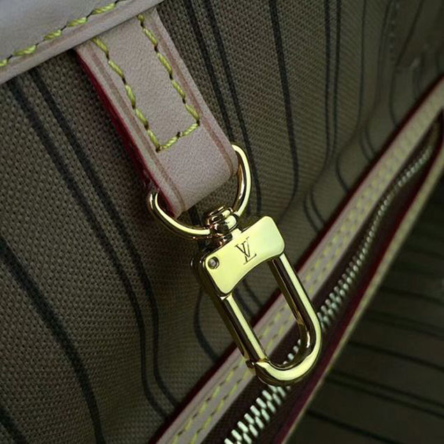 Сумка Louis Vuitton M40995 Neverfull MM Shoulder Bag Monogram Canvas "Brown" фото № 9