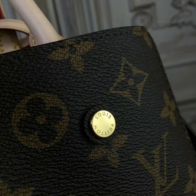 Сумка Louis Vuitton M41055 Montaigne BB Tote Bag Monogram Canvas "Brown" фото № 7