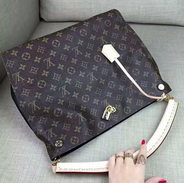 Сумка Louis Vuitton M41621 Gaia Hobo Bag Monogram Canvas "Brown" фото № 4