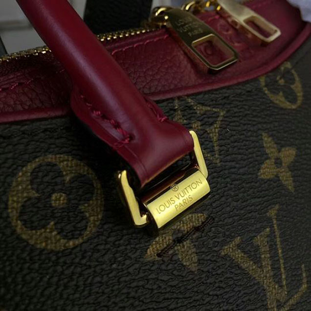 Сумка Louis Vuitton M41825 Pallas BB Tote Bag Monogram Canvas "Brown" фото № 8