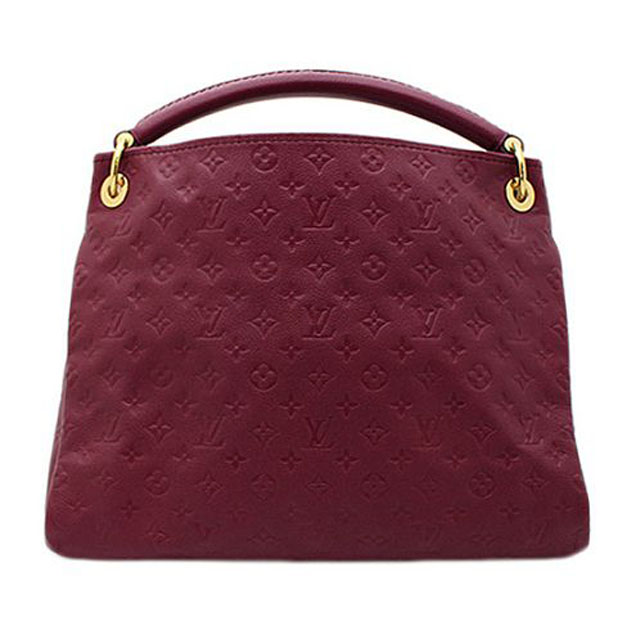 Сумка Louis Vuitton M43257 Artsy MM Hobo Bag Monogram Empreinte Leather "Purple" фото № 4