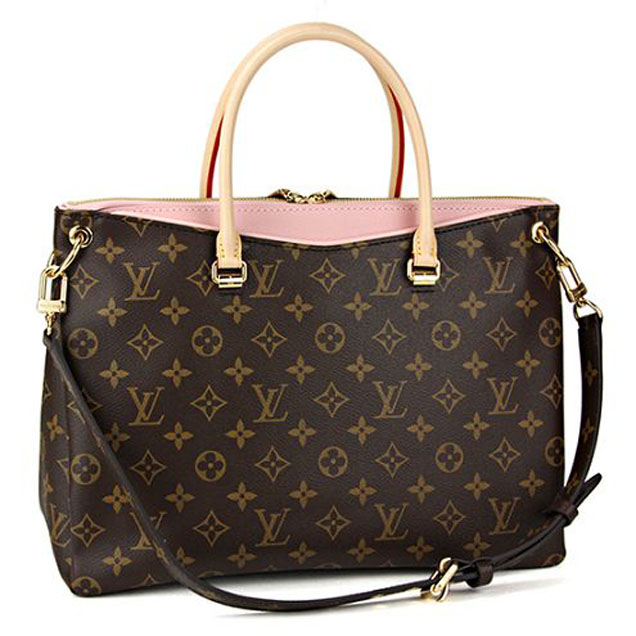 Сумка Louis Vuitton M43400 Pallas Tote Bag Monogram Canvas "Brown" фото № 3