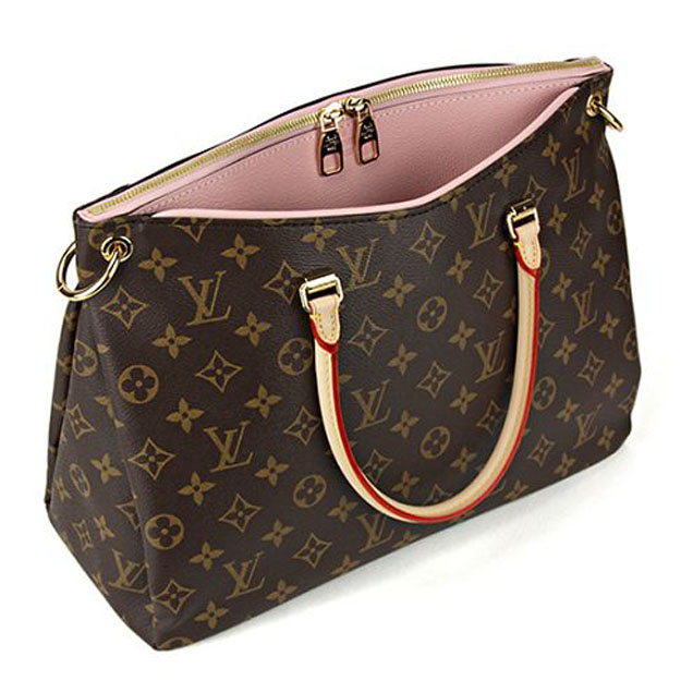 Сумка Louis Vuitton M43400 Pallas Tote Bag Monogram Canvas "Brown" фото № 5