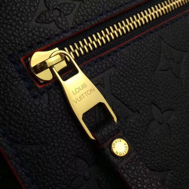 Сумка Louis Vuitton M44071 Pochette Metis Crossbody Bag Monogram Empreinte Leather "Navy Blue" фото № 6