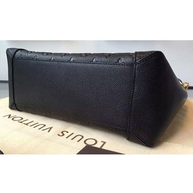 Сумка Louis Vuitton M50072 Bagatelle Hobo Bag Monogram Empreinte Leather "Black" фото № 4