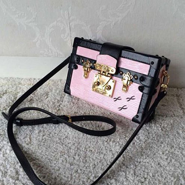 Сумка Louis Vuitton M50385 Petite Malle Crossbody Bag Epi Leather "Pink" фото № 3