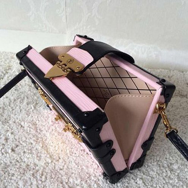 Сумка Louis Vuitton M50385 Petite Malle Crossbody Bag Epi Leather "Pink" фото № 7