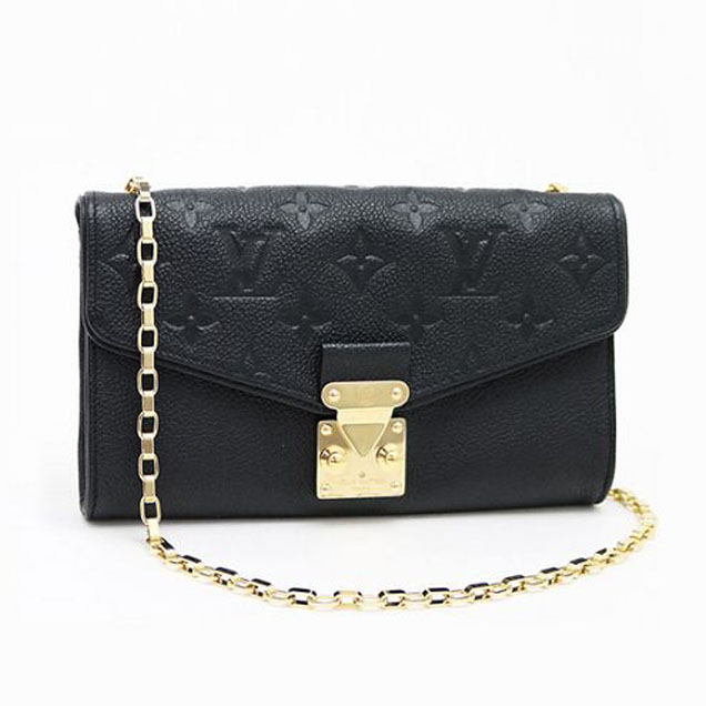 Сумка Louis Vuitton M60638 Pochette Saint-Germain Crossbody Bag Monogram Empreinte Leather "Black" фото № 2