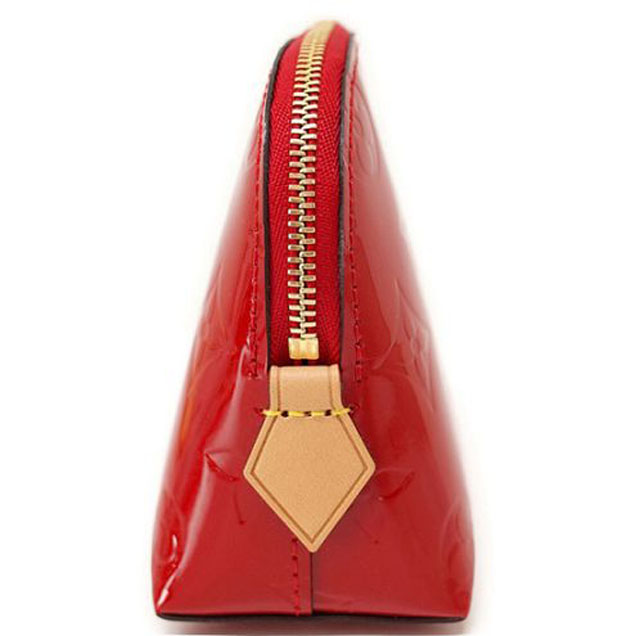 Косметичка Louis Vuitton M90172 Cosmetic Pouch Monogram Vernis "Red" фото № 4