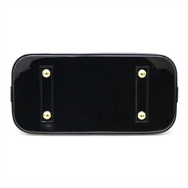 Сумка Louis Vuitton M90185 Alma PM Tote Bag Monogram Vernis "Black" фото № 5