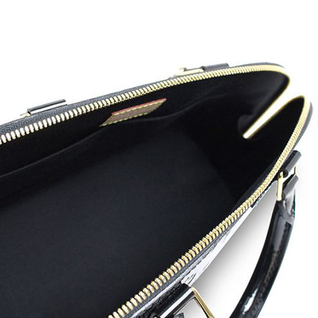 Сумка Louis Vuitton M90185 Alma PM Tote Bag Monogram Vernis "Black" фото № 7