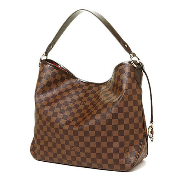 Сумка Louis Vuitton N41460 Delightful MM Hobo Bag Damier Ebene Canvas "Brown" фото № 5