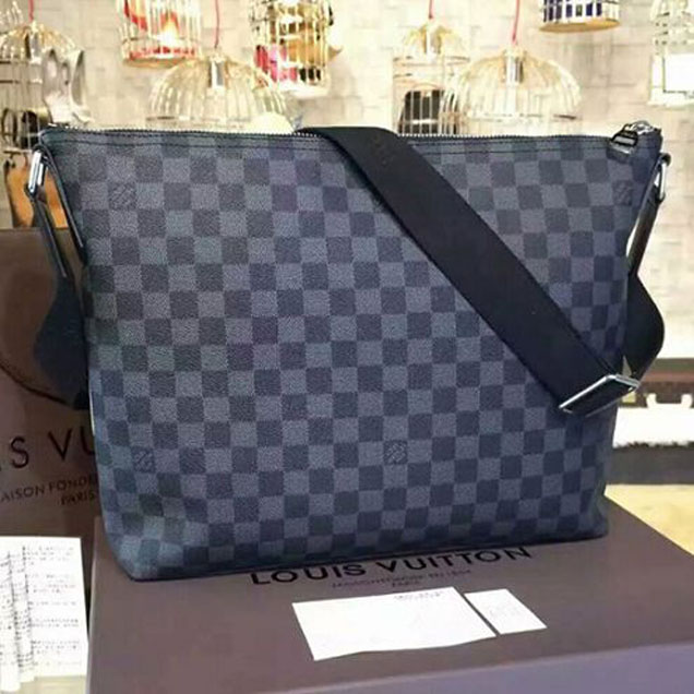 Сумка Louis Vuitton N41640 Mick MM Regatta Messenger Bag Damier Cobalt Canvas "Navy Blue" фото № 4