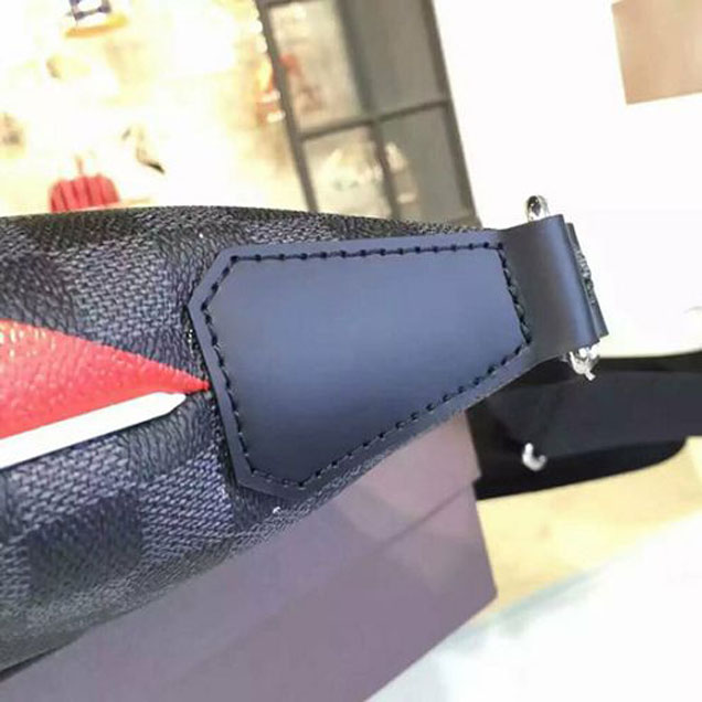 Сумка Louis Vuitton N41640 Mick MM Regatta Messenger Bag Damier Cobalt Canvas "Navy Blue" фото № 6