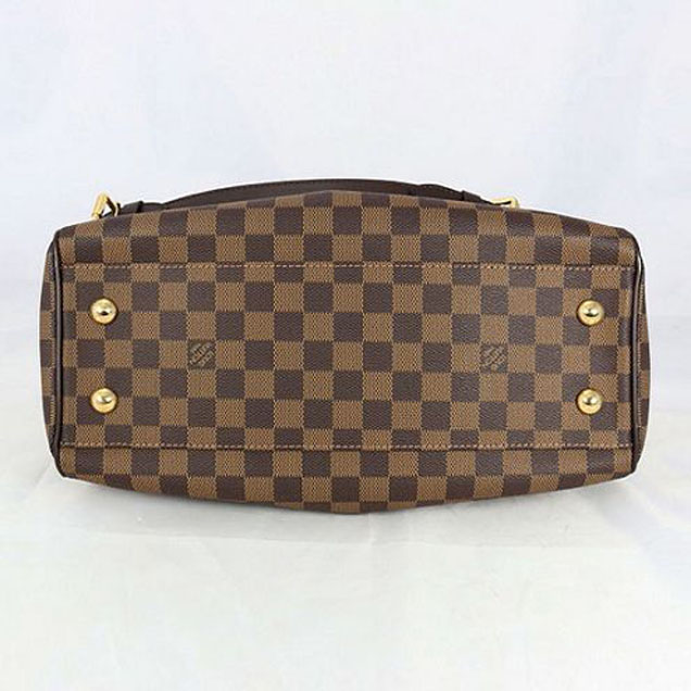 Сумка Louis Vuitton N51997 Trevi PM Tote Bag Damier Ebene Canvas "Brown" фото № 4