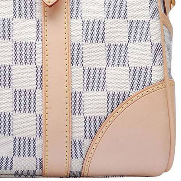 Сумка Louis Vuitton N52001 Berkeley Tote Bag Damier Azur Canvas "White" фото № 6
