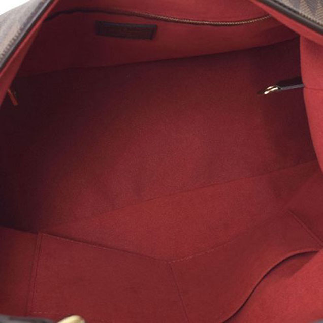 Сумка Louis Vuitton N63542 Reggia Hobo Bag Damier Ebene Canvas "Brown" фото № 8