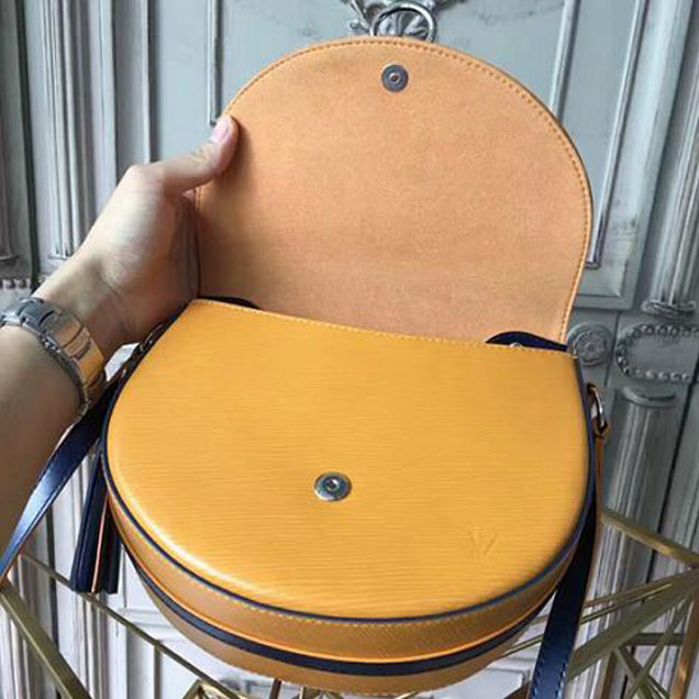 Сумка Louis Vuitton M54154 Saint Cloud Crossbody Bag Epi Leather "Navy Blue" фото № 9