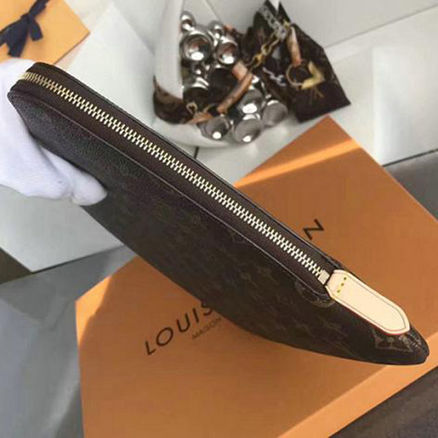 Клатч Louis Vuitton Etui Voyage GM M43442 Monogram Canvas "Brown" фото № 6