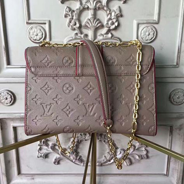 Сумка Louis Vuitton Saint Sulpice PM M43395 Monogram Empreinte Leather "Beige" фото № 3