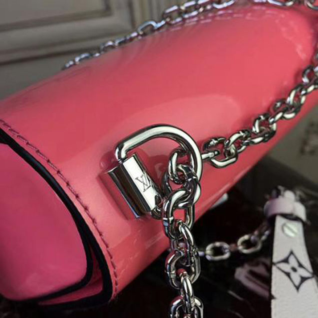 Сумка Louis Vuitton Twist PM M54728 Monogram Vernis "Pink" фото № 8