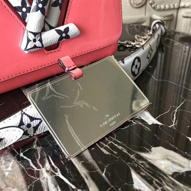 Сумка Louis Vuitton Twist PM M54728 Monogram Vernis "Pink" фото № 6