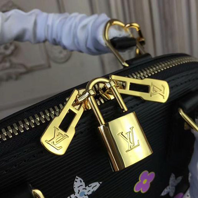 Сумка Louis Vuitton Alma BB M54836 Epi Leather "Black" фото № 6