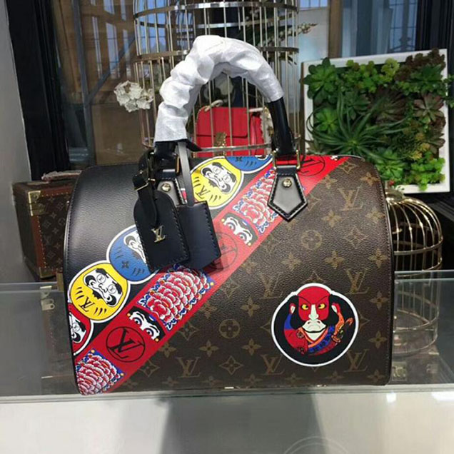 Сумка Louis Vuitton Speedy 30 M43505 Monogram Canvas "Brown" фото № 2