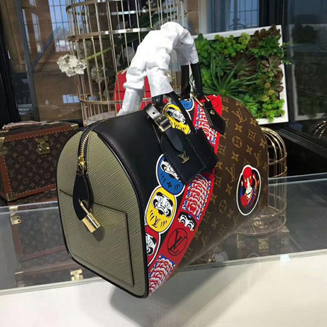 Сумка Louis Vuitton Speedy 30 M43505 Monogram Canvas "Brown" фото № 3