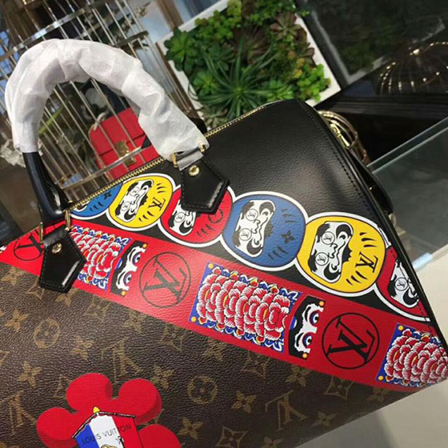 Сумка Louis Vuitton Speedy 30 M43505 Monogram Canvas "Brown" фото № 5