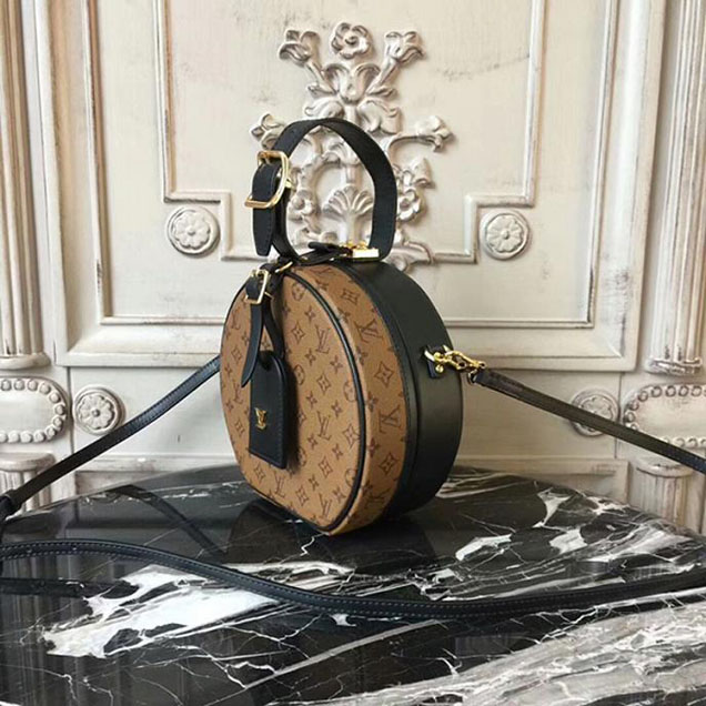 Сумка Louis Vuitton Petite Boite Chapeau M43510 Monogram Canvas "Brown" фото № 3