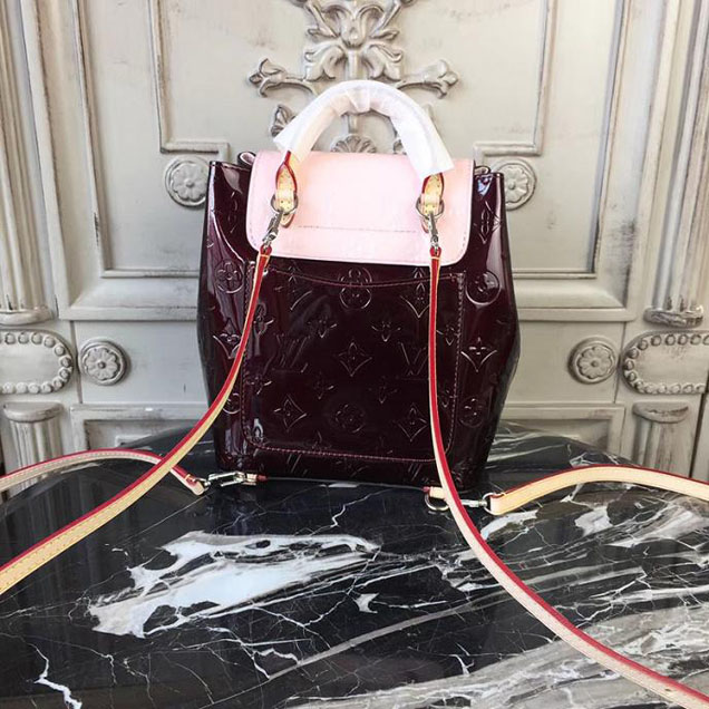 Рюкзак Louis Vuitton Hot Springs Backpack M96053 Monogram Vernis "Purple" фото № 4