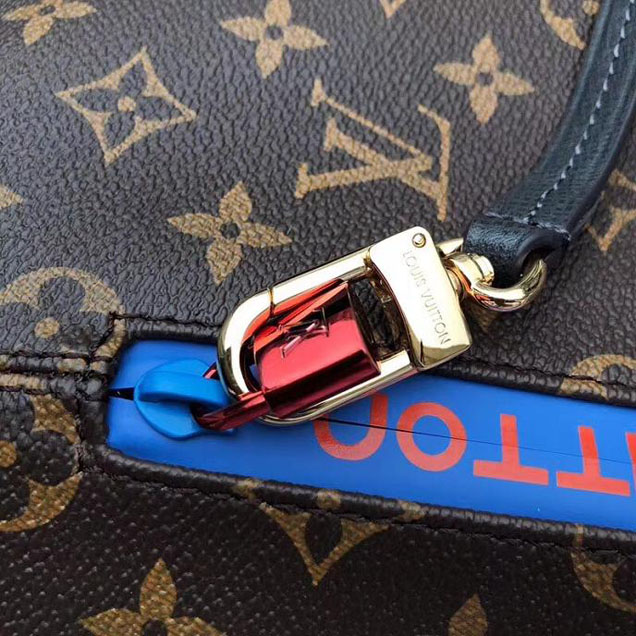 Сумка с клатчем Louis Vuitton Monogram Canvas Cabas Light M43852 "Brown" фото № 7