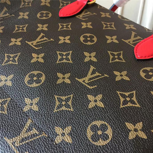 Сумка Louis Vuitton Monogram Canvas Flower Tote M43553 "Brown" фото № 5