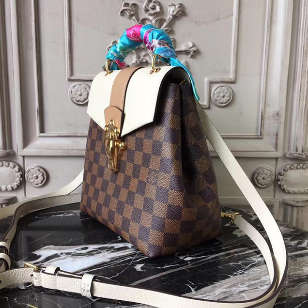 Рюкзак Louis Vuitton Damier Ebene Canvas Clapton Backpack N42259 "Brown" фото № 3