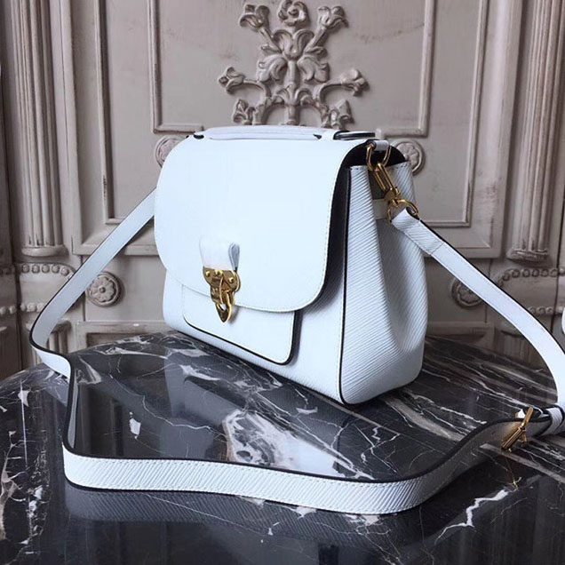 Сумка Louis Vuitton Epi Leather Boccador Bag M53333 "White" фото № 3