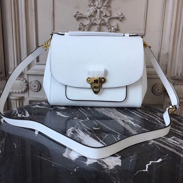 Сумка Louis Vuitton Epi Leather Boccador Bag M53333 "White" фото № 2