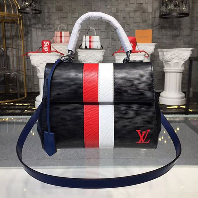 Сумка Louis Vuitton Epi Leather Cluny BB M51966 "Black" фото № 2