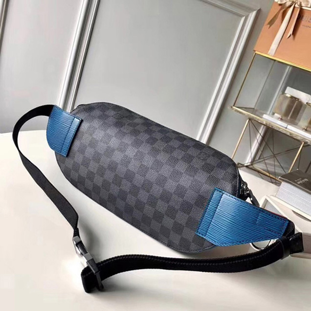 Сумка Louis Vuitton Bumbag M51464 Epi Leather "Navy Blue" фото № 3