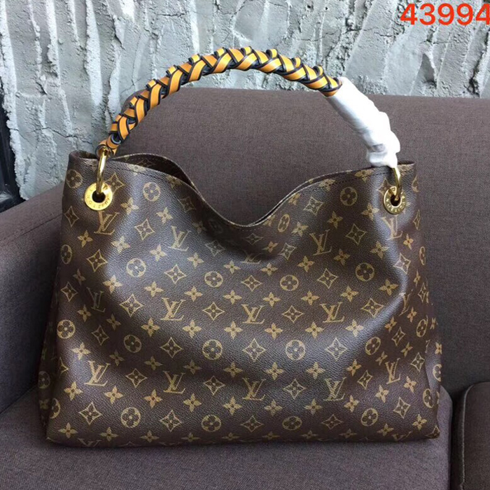 Сумка Louis Vuitton Artsy MM M43994 Monogram Canvas "Brown" фото № 10