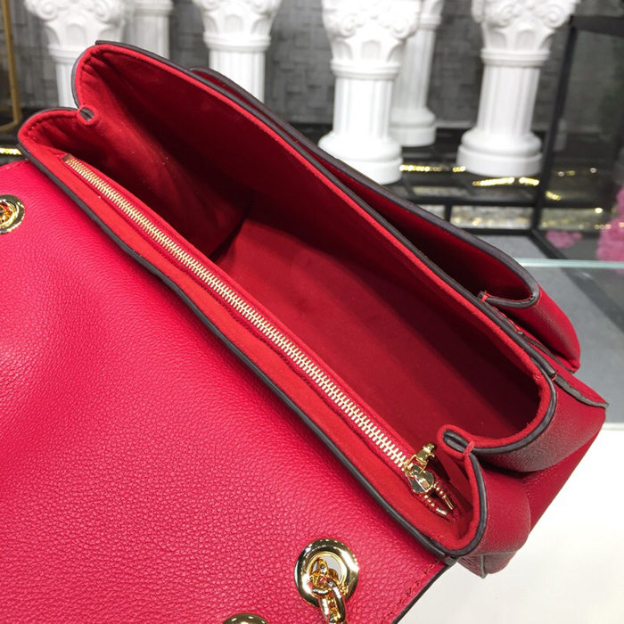 Сумка Louis Vuitton Vavin PM M43936 Monogram Empreinte Leather Scarlett "Red" фото № 8