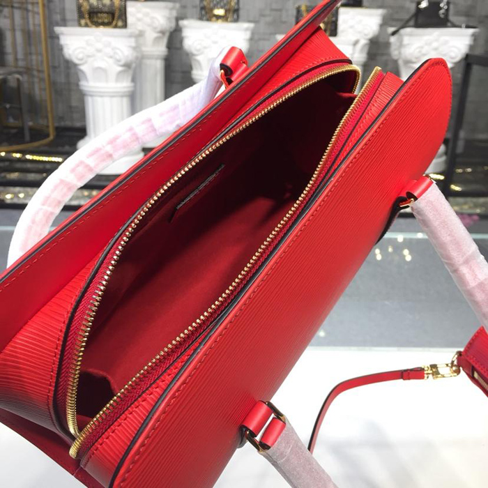 Сумка Louis Vuitton Soufflot Bag M52222 Epi Leather "Red" фото № 9