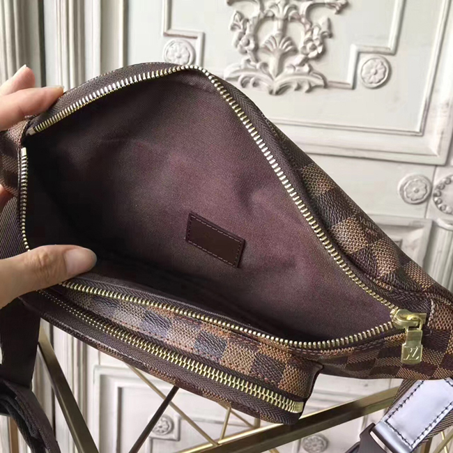 Сумка Louis Vuitton Bum Bag Melville N51172 Damier Ebene Canvas "Brown" фото № 10