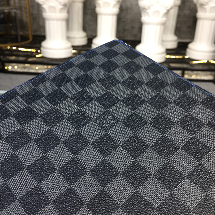 Клатч Louis Vuitton Pochette Jour GM N64032 Damier Graphite Canvas "Graphite" фото № 6