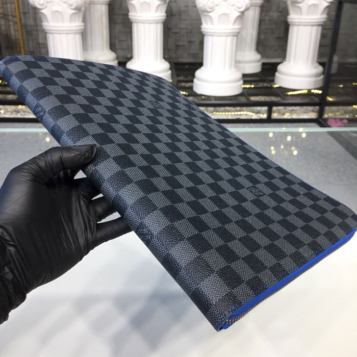 Клатч Louis Vuitton Pochette Jour GM N64032 Damier Graphite Canvas "Graphite" фото № 5