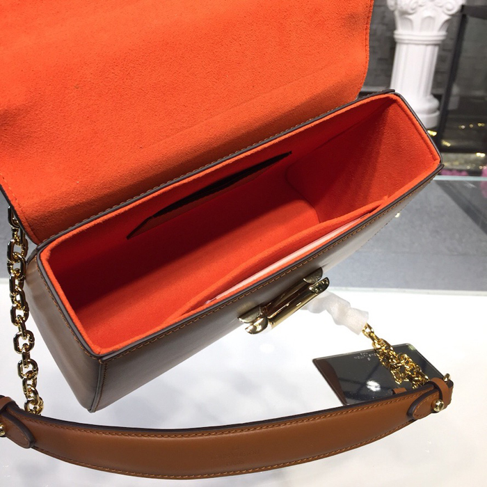 Сумка Louis Vuitton Twist MM M44408 Monogram Canvas "Brown" фото № 10