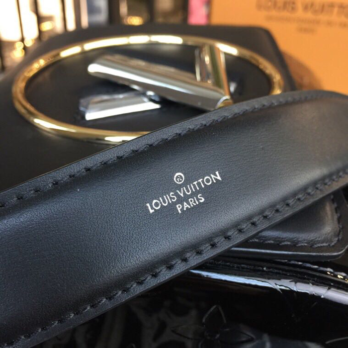 Сумка Louis Vuitton Pochette Twist M90366 Monogram Vernis "Black" фото № 8